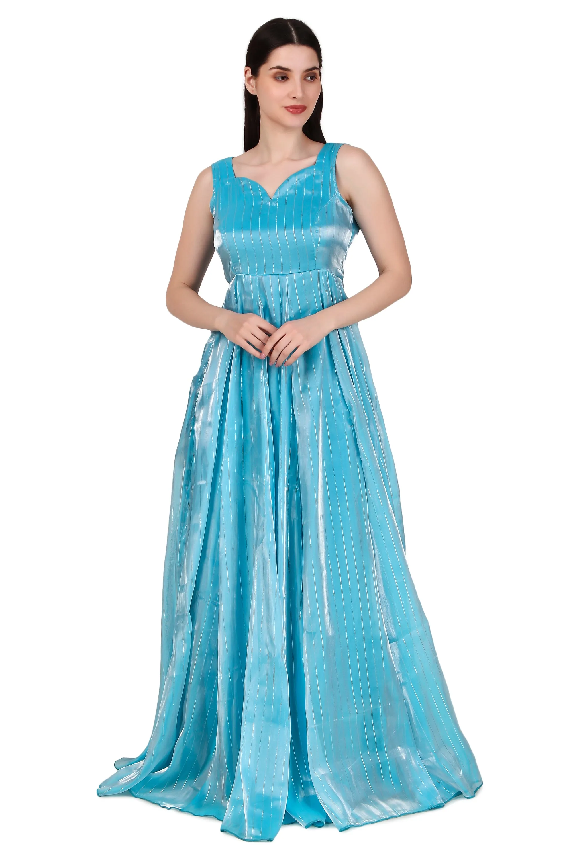 Magnetism blue  Gown for Women