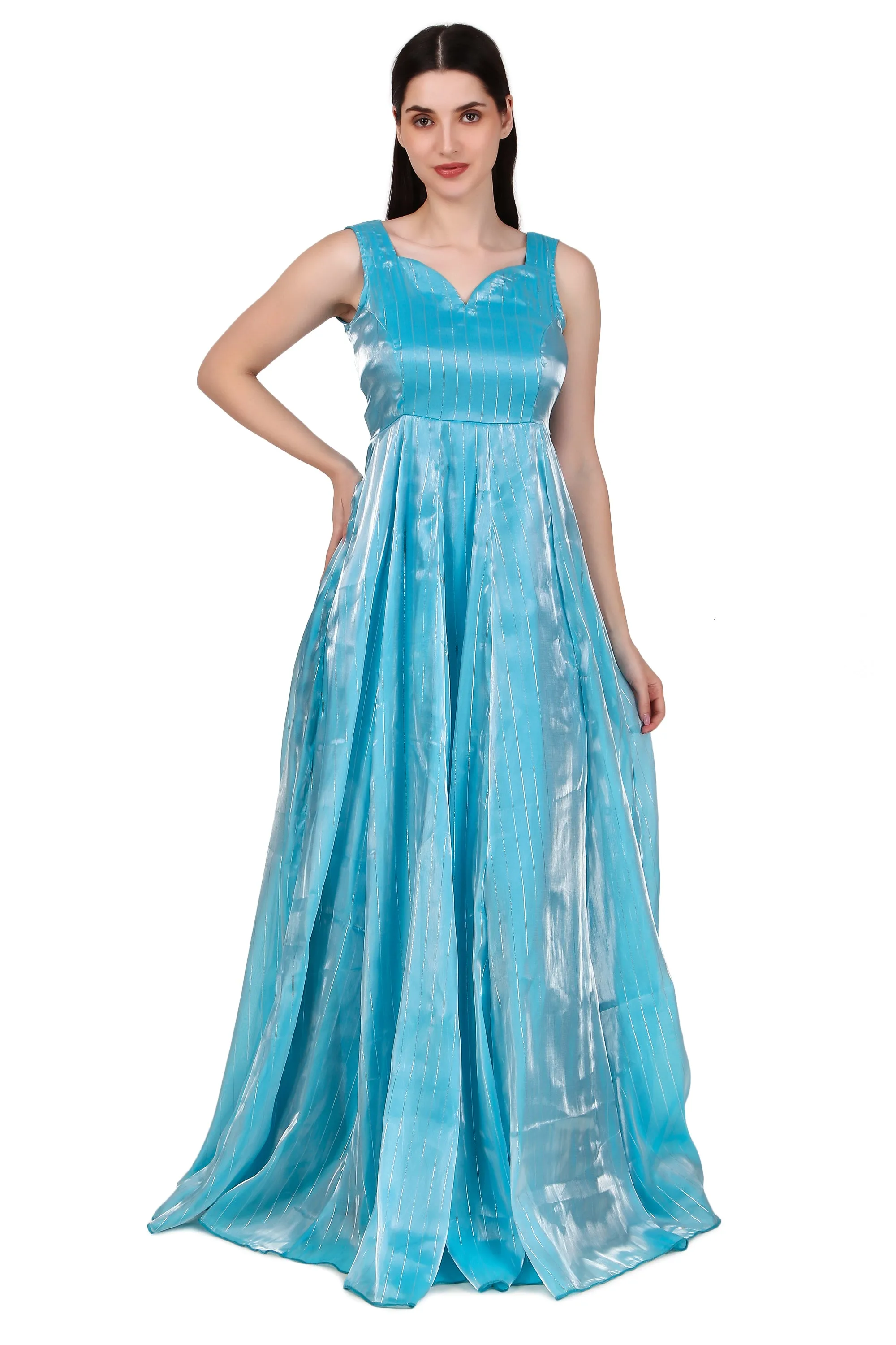 Magnetism blue  Gown for Women