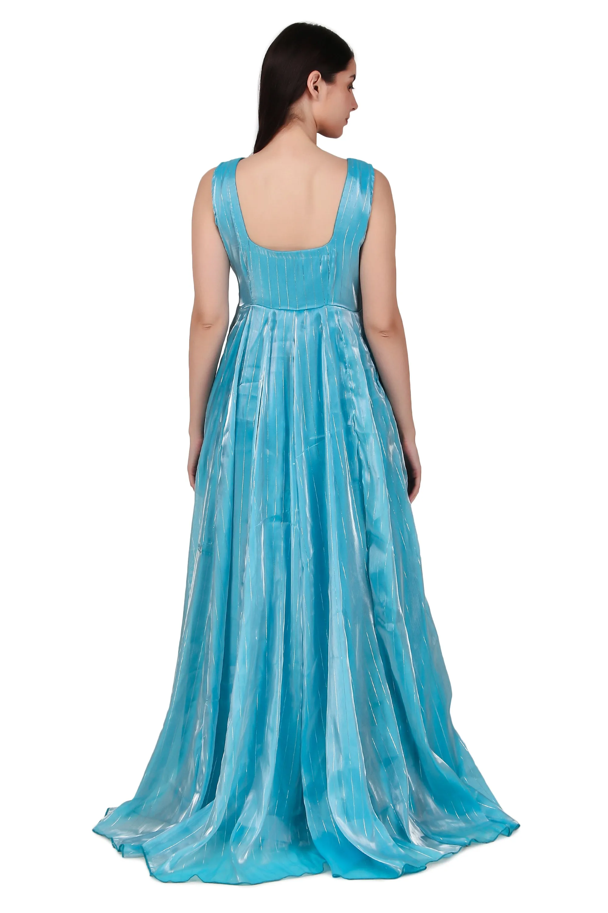 Magnetism blue  Gown for Women