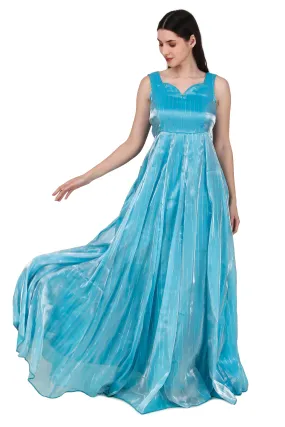 Magnetism blue  Gown for Women