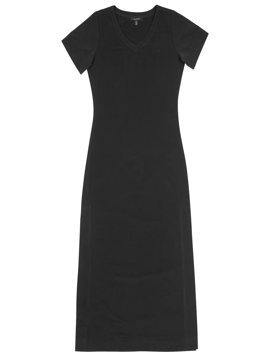 MAXI V-NECK DRESS