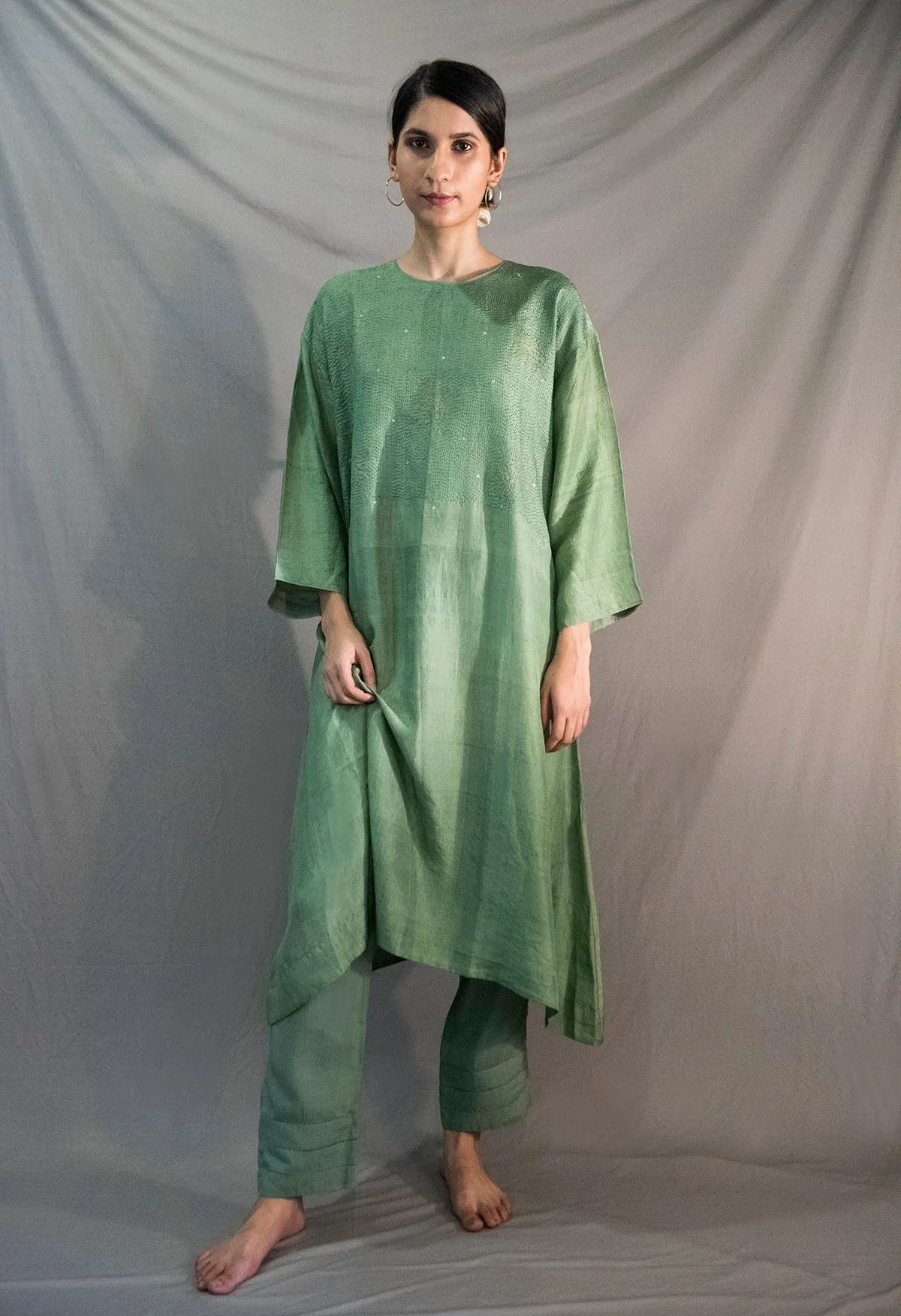 ORION MULBERRY SILK KURTA