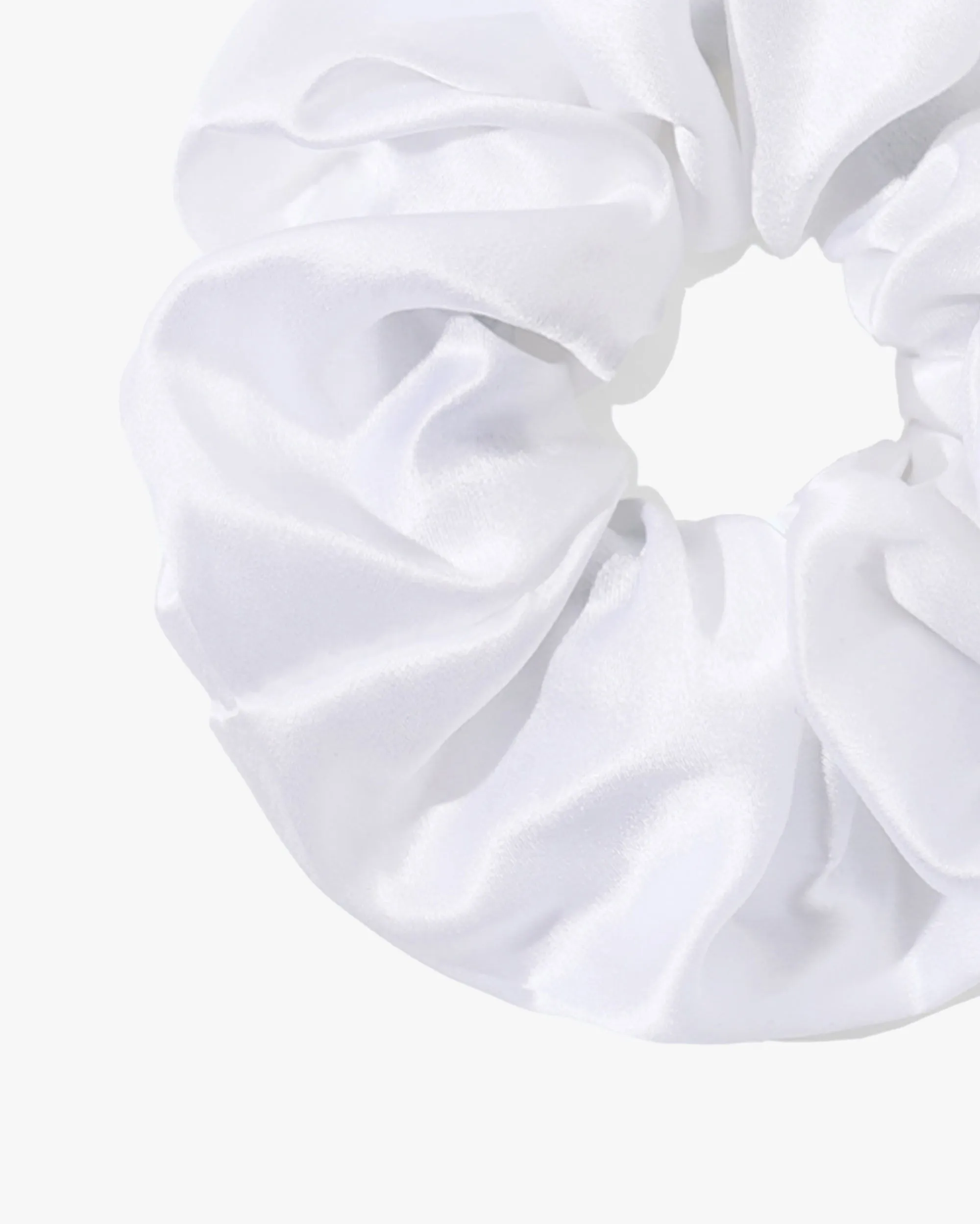 Pure Silk Scrunchies 4PCS