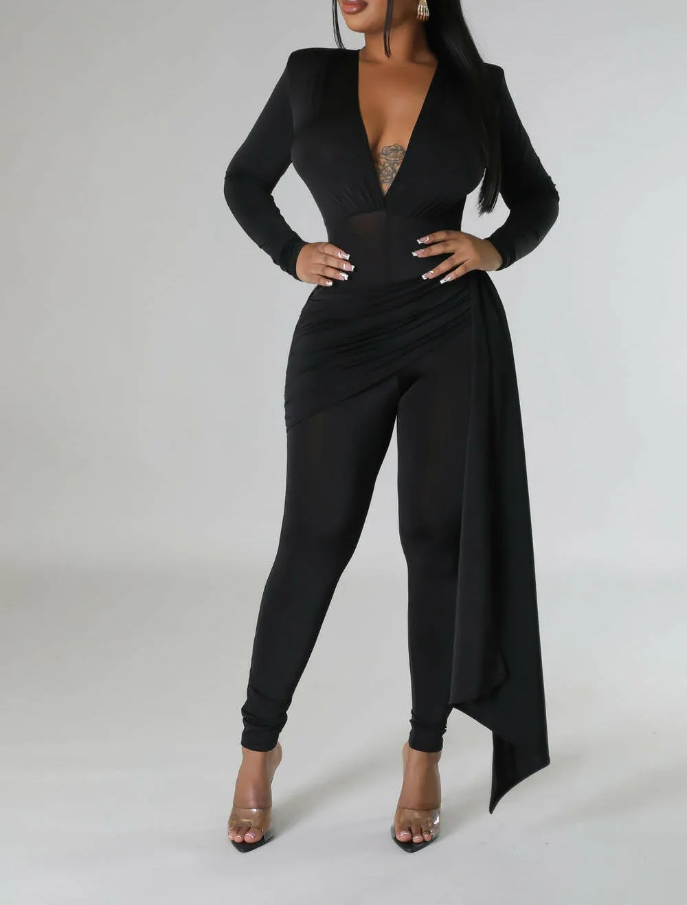 "Abigail" Bodycon Jumpsuit