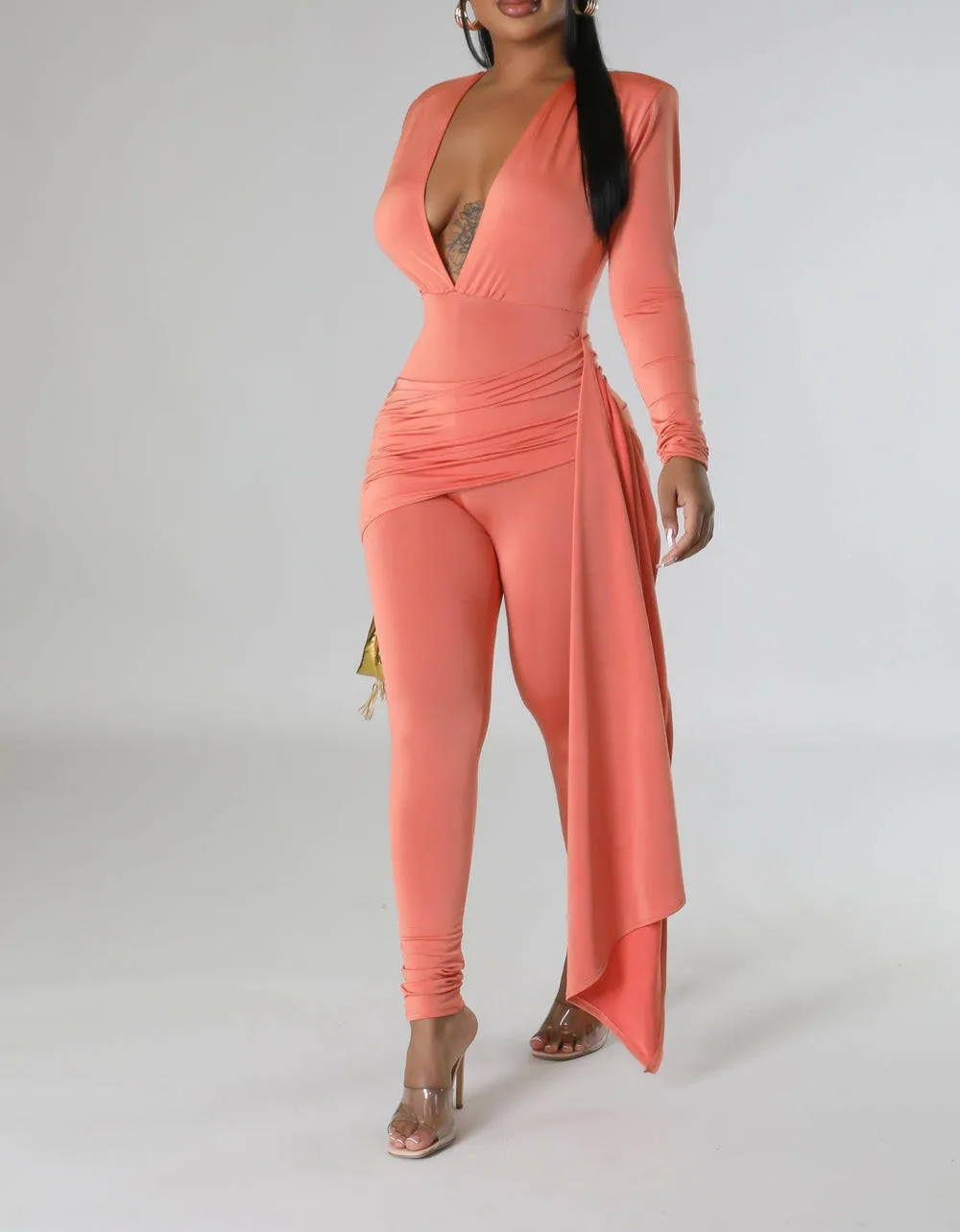 "Abigail" Bodycon Jumpsuit