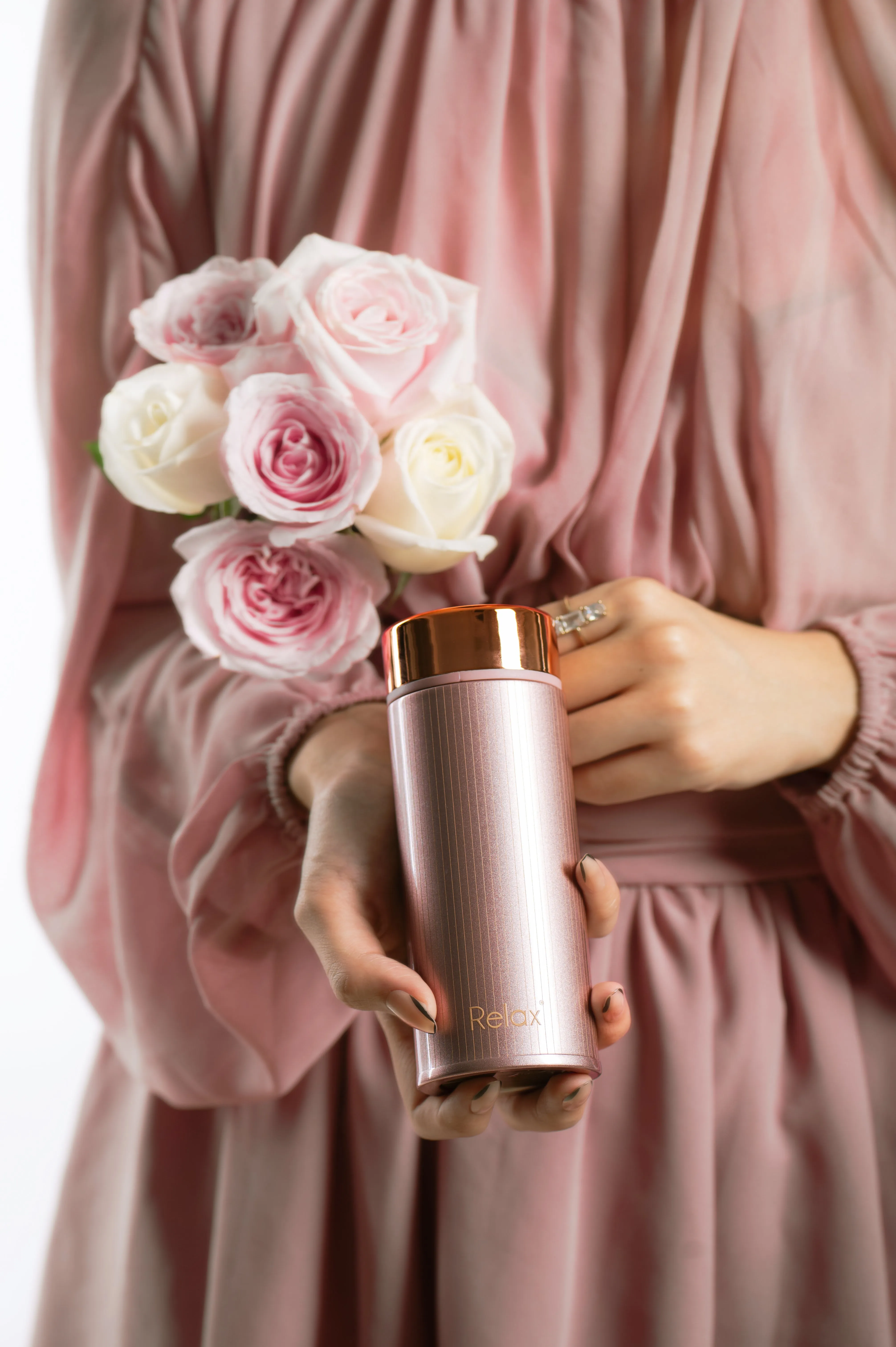 RELAX 250ML CHERIE STAINLESS STEEL THERMAL FLASK - PINK OBSESSION