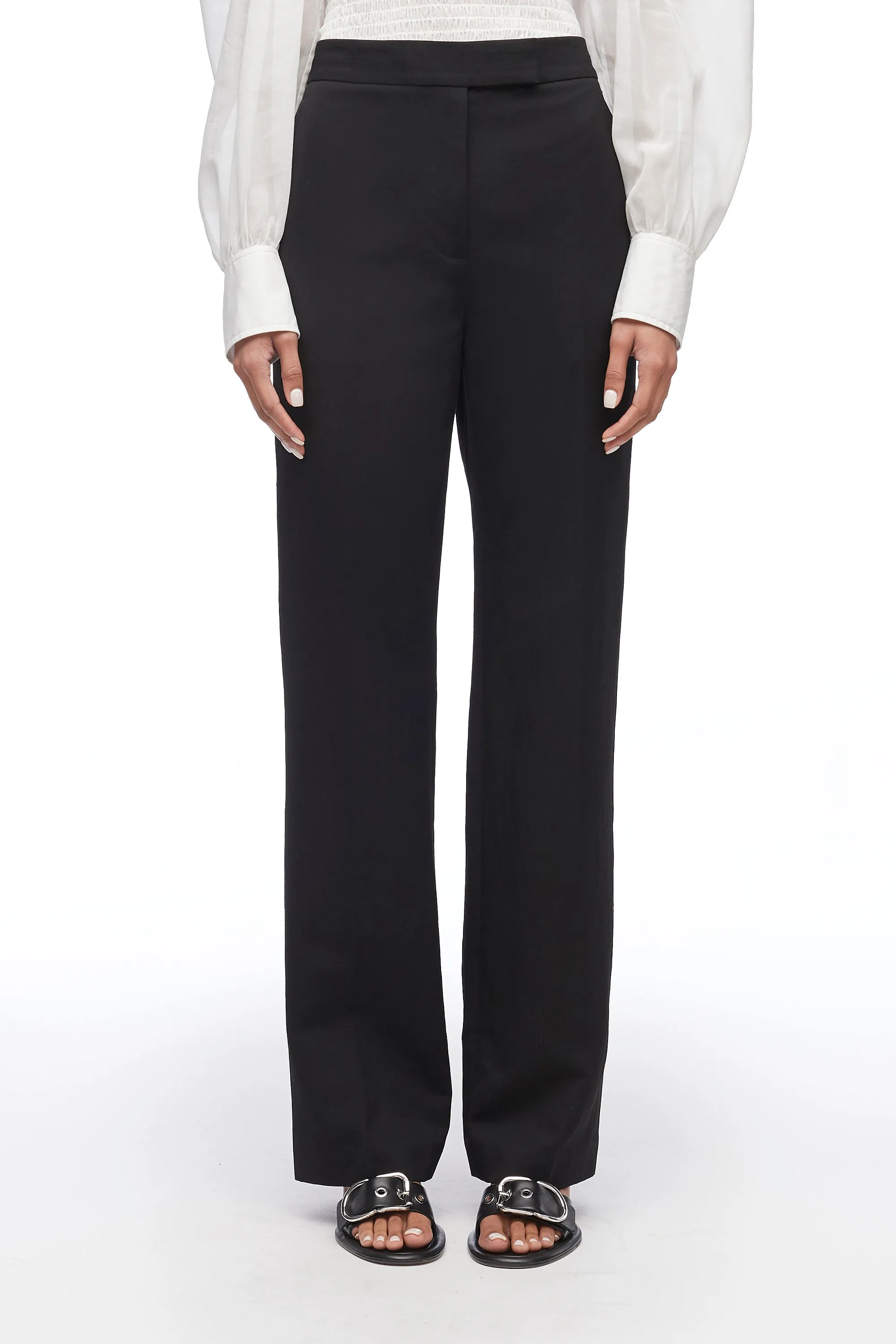 Relaxed Wool Tailored Pant