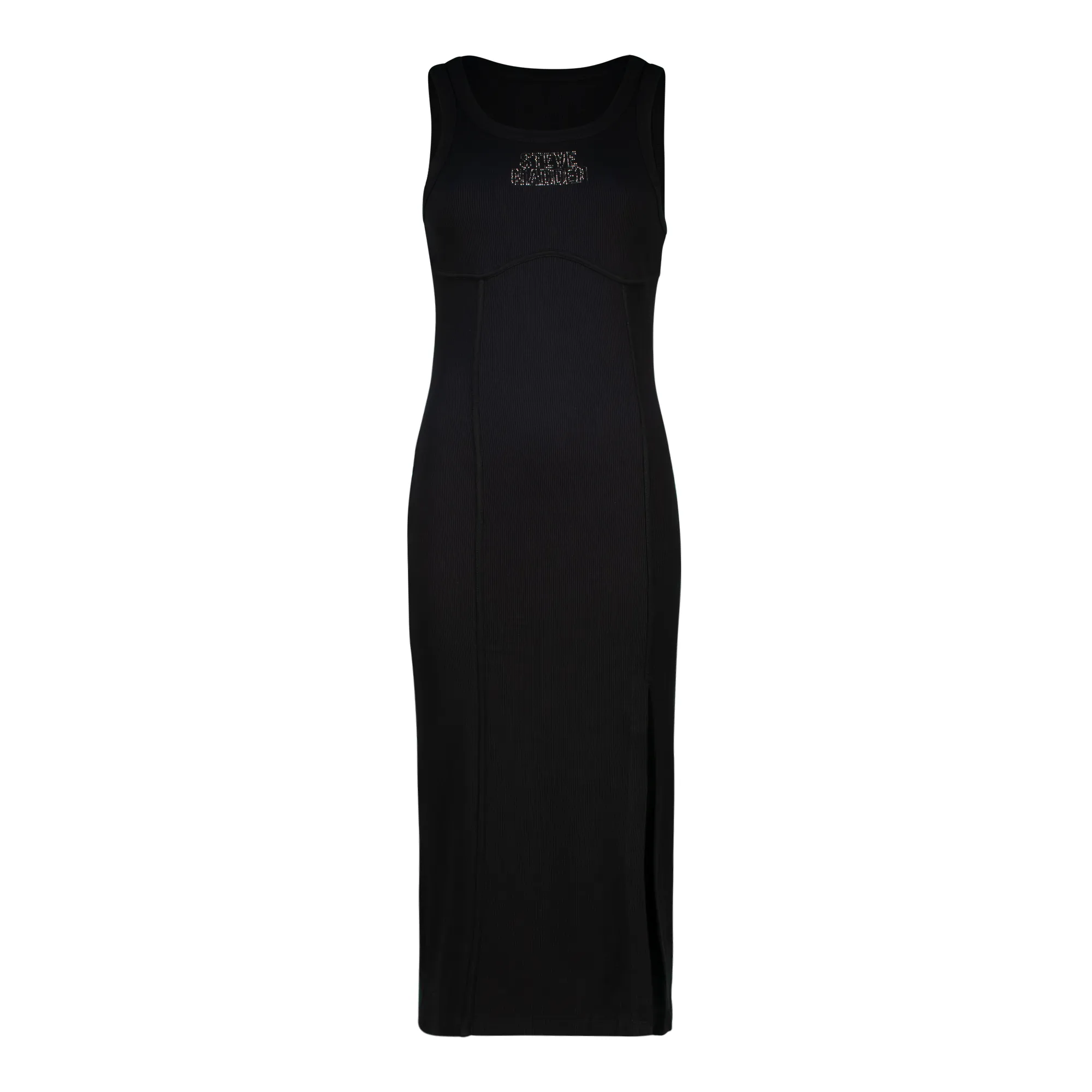 RIVER BLACK BODYCON DRESS