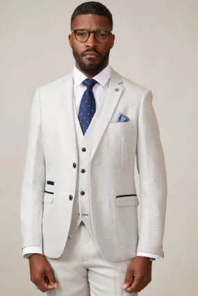 RONALD - Stone Tailored Blazer