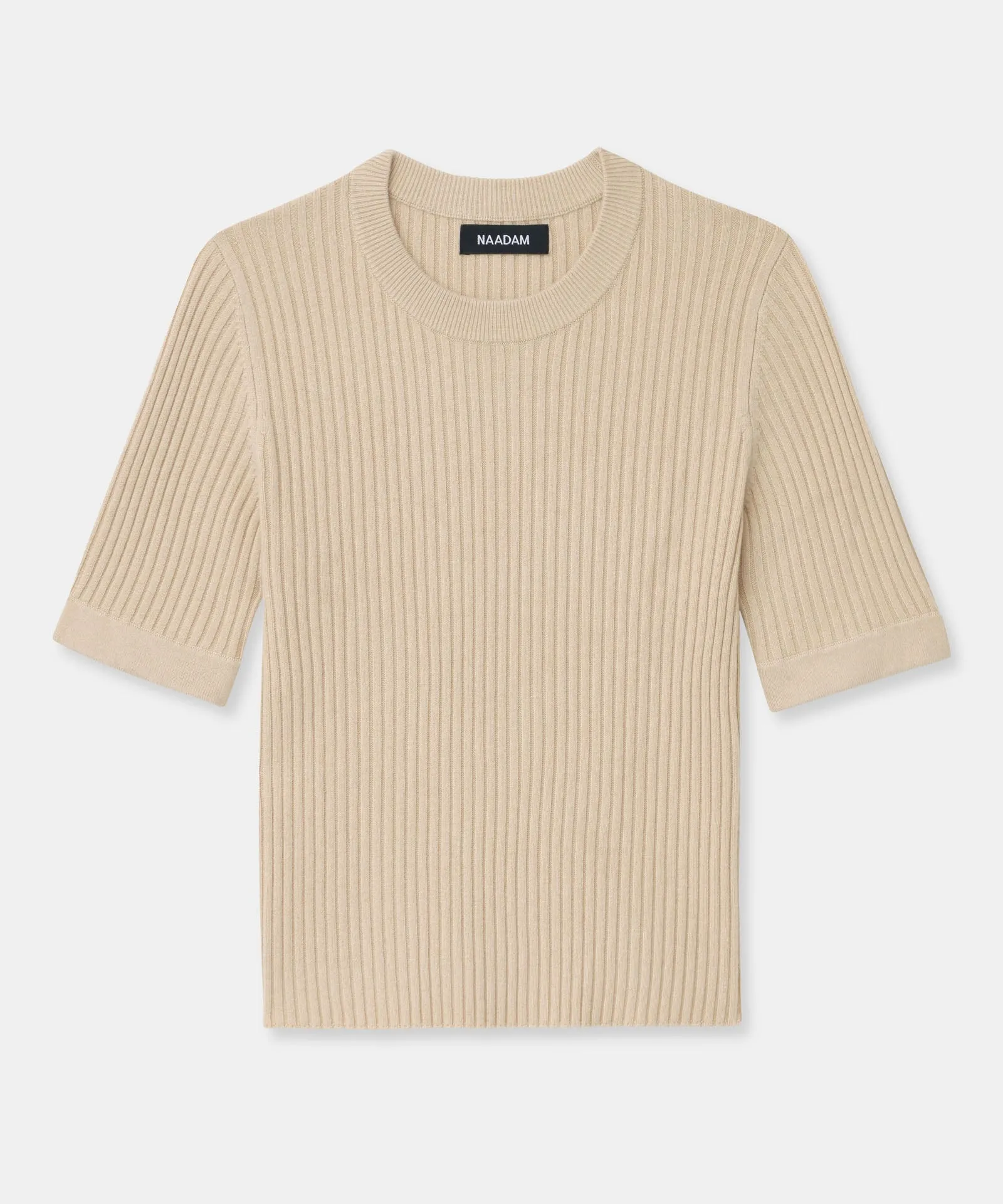 Silk Cashmere Short Sleeve Tee