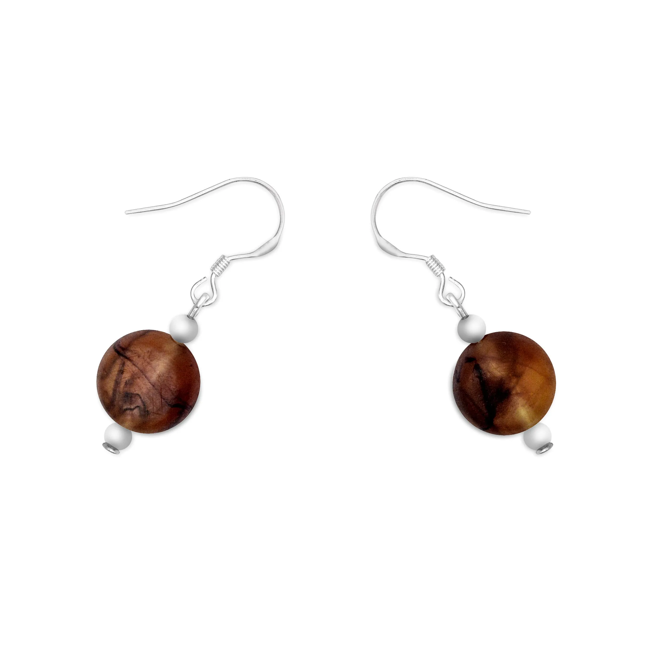 Silk Road Single Resin Earrings