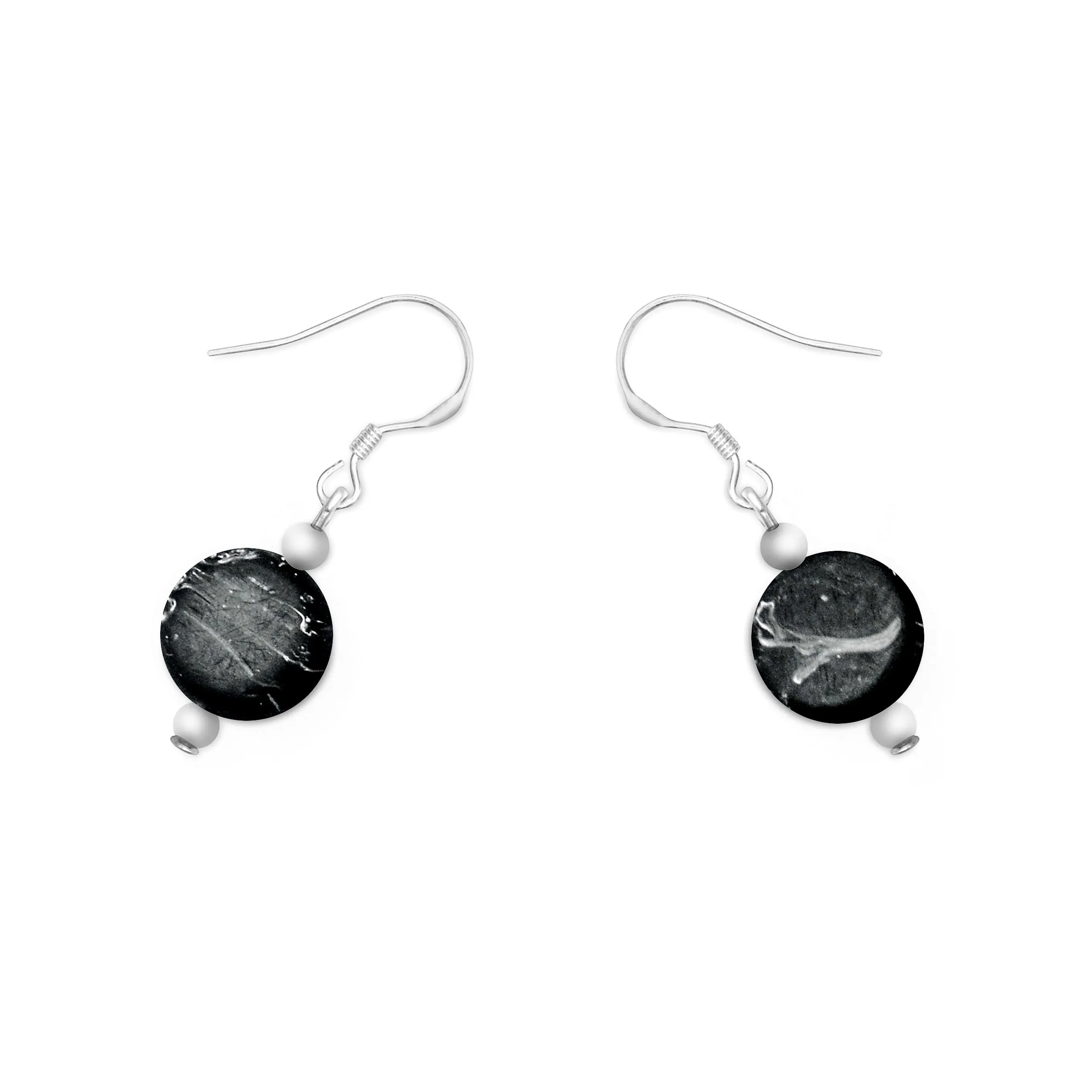 Silk Road Single Resin Earrings