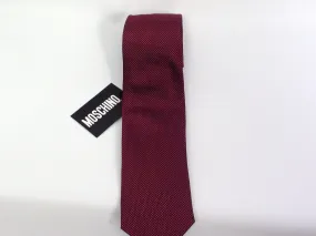 Silk Tie - MOSCHINO - Red