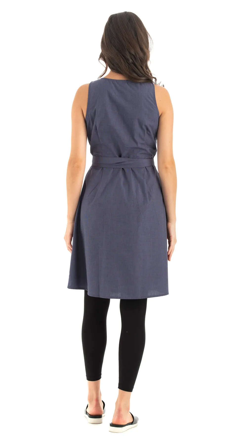 Soho Dress - indigo - cotton