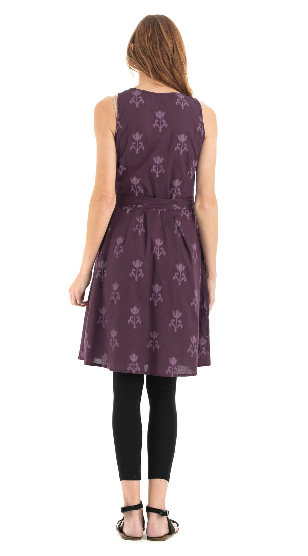 Soho Dress - plum - cotton