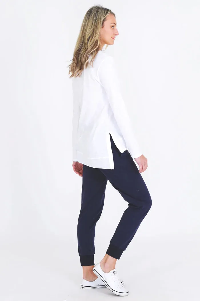 Strumpet Long Sleeve Tee White