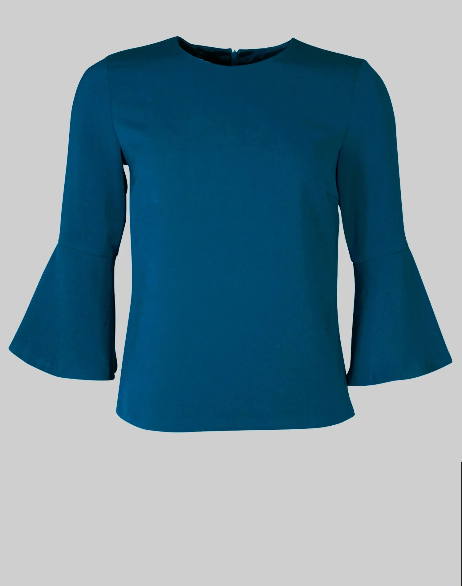 Tailored Top Ellie in teal