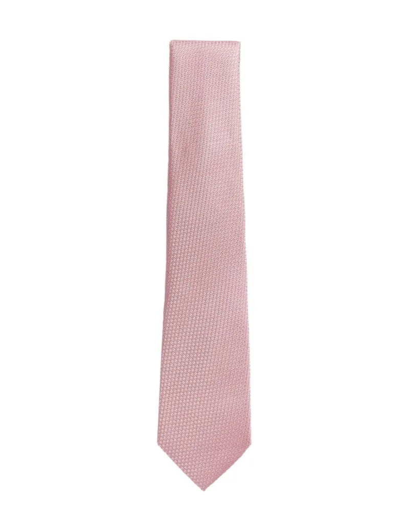 Textured Pure Silk Tie