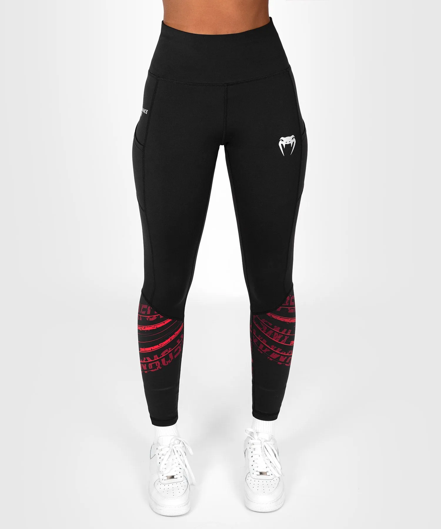 UFC Performance Institute 2.0 Women’s Performance Tight - Black/Red