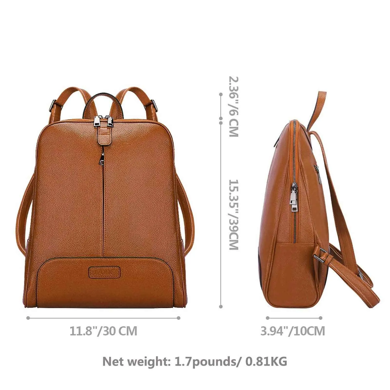 Women Genuine Leather Backpack