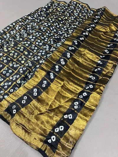 Women Ghatchola Bandhej Art Silk Dupattas